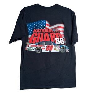 NASCAR #88 Dale Earnhardt JR National Guard Black Shirt Impala Size M Racing
